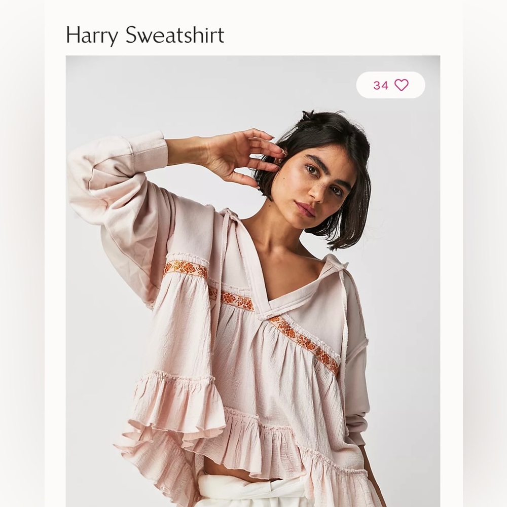 Free People Harry Sweatshirt